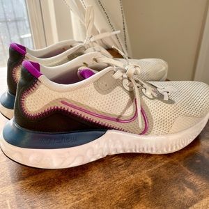 Nike brand athletic shoes - gently used